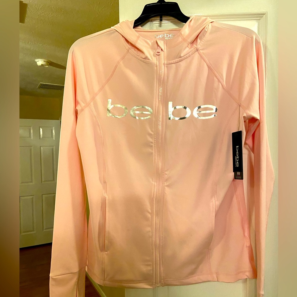 New with Tags Bebe Sport Zip-up with Hood